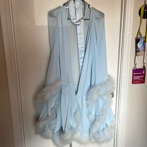 Baby Blue Robe